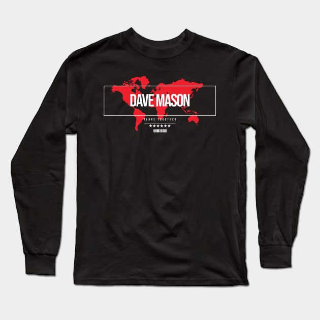 Dave Mason Alone Together Long Sleeve T-Shirt by mandalasmith